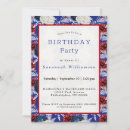 Search for red rose birthday invitations White