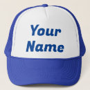Recherche de bleu royal et blanc accessoires Chapeau de camionneur