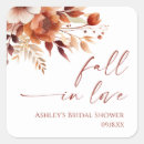 Search for fall bridal shower stickers Fall in love