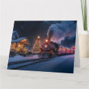 Search for steam train christmas cards Xmas
