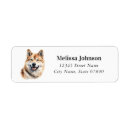 Search for akitas return address labels Cute