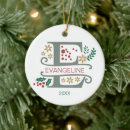 Search for letter e ornaments Holly