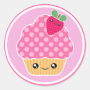 Search for strawberry cupcake stickers Dessert