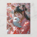 Search for chinese rabbit postcards Zodiac