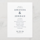 Recherche de typographie mariage programmes Élégant