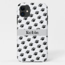 Recherche de pattes de chat iphone coques Noir