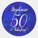 Recherche de birthday favor stickers 50e anniversaire