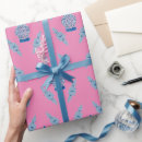Search for hand painted christmas wrapping paper Blue
