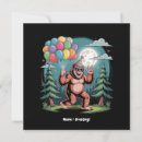 Search for bigfoot birthday invitations Party