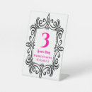 Recherche de signes table Noir