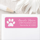 Search for paw return address labels Cat