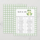 Search for frog baby shower Watercolor