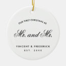 Search for gay men ornaments Mr and mr