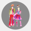 Search for fashion illustration stickers Watercolor