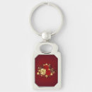 Search for gold red keychains Royal