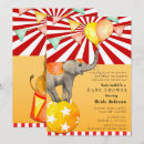 Search for carnival baby shower invitations Watercolor