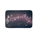 Search for music notes bath mats Pattern