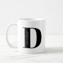 Search for d mugs Black and white