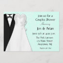 Search for bride and groom shower invitations Gown