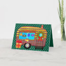 Search for happy camper christmas cards Retro