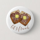 Recherche de petit déjeuner drôle badges Nourriture