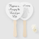 Search for fun wedding programs Black and white