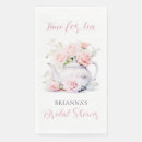Search for tea party napkins Bridal luncheon