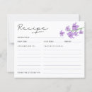 Search for bridal shower recipe cards Bride to be