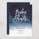 Search for winter baby boy shower invitations Watercolor