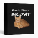 Search for crazy cat binders Kitty