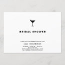 Search for cocktail bridal shower invitations Elegant