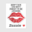 Search for red lips kiss stickers Valentine