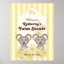 Search for twins birthday posters Cute