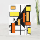 Search for orange black white cards Geometric