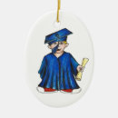 Search for graduation cap ornaments Blue