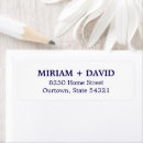 Search for lined return address labels Simple