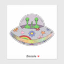 Recherche de soucoupe volante autocollants Ufo