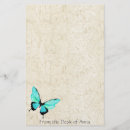 Search for butterflies stationery paper Butterfly