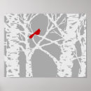 Recherche de bouleaux art Mur