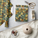 Search for green leaves wrapping paper Autumn