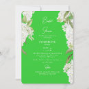 Recherche de vert citron invitations Mariée