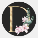 Search for monogram d stickers Gold
