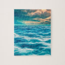 Recherche de ciel nuageux puzzles Mer