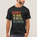 Search for gramps tshirts Grandfather