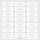 Recherche de destinataire autocollants Simple