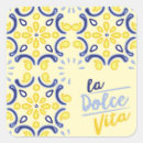Search for yellow tile stickers La dolce vita