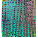 Search for black and lime green shower curtains Abstract