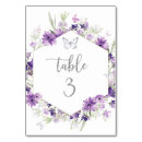 Search for purple table cards Lilac