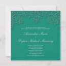 Search for aqua and grey wedding invitations Stylish