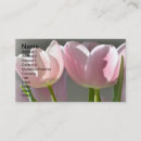 Recherche de tulipes roses cartes visite Fleurs